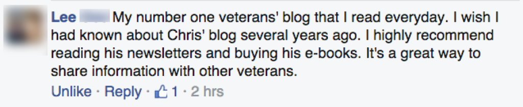 Veterans Law Blog Review
